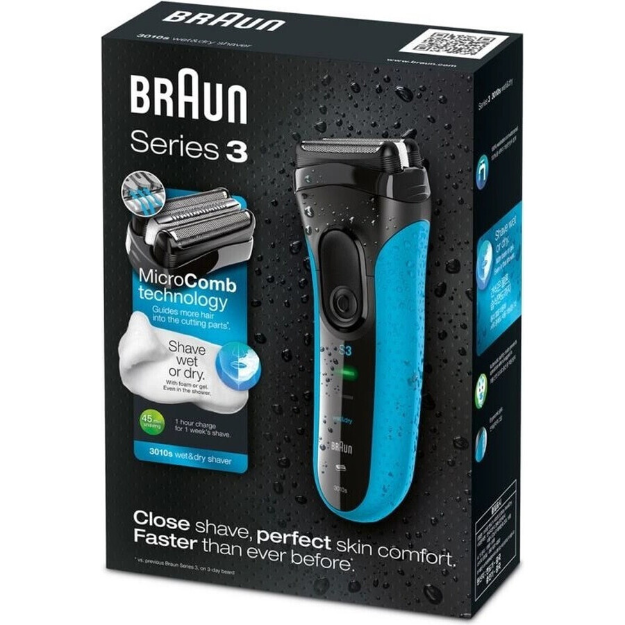 BRAUN Seria 3 3010s W&D 1×1 buc, aparat de ras