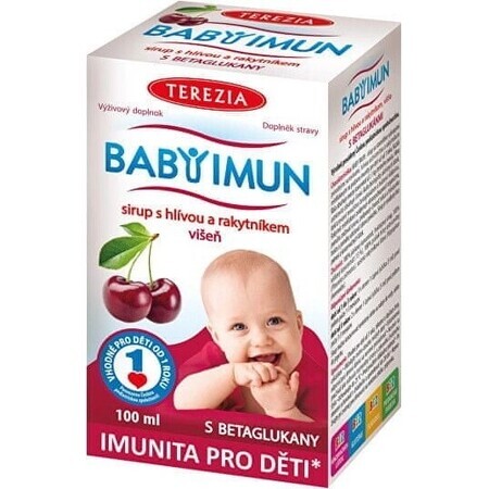 TEREZIA BABY BABY IMMUN sirop à l'aubépine et à l'argousier 1×100 ml, complément alimentaire