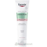 Eucerin DERMOPURE Drievoudig werkende exfoliërende reinigingsgel 1×150 ml, Reinigingsgel