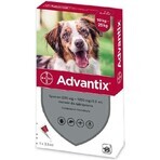 Advantix Spot-on pour chiens de 10 à 25 kg 1×2,5 ml, pipette