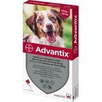 Advantix Spot-on pour chiens de 10 à 25 kg 1×2,5 ml, pipette