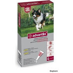 Advantix Spot-on pour chiens de 10 à 25 kg 1×2,5 ml, pipette