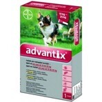 Advantix Spot-on pour chiens de 10 à 25 kg 1×2,5 ml, pipette