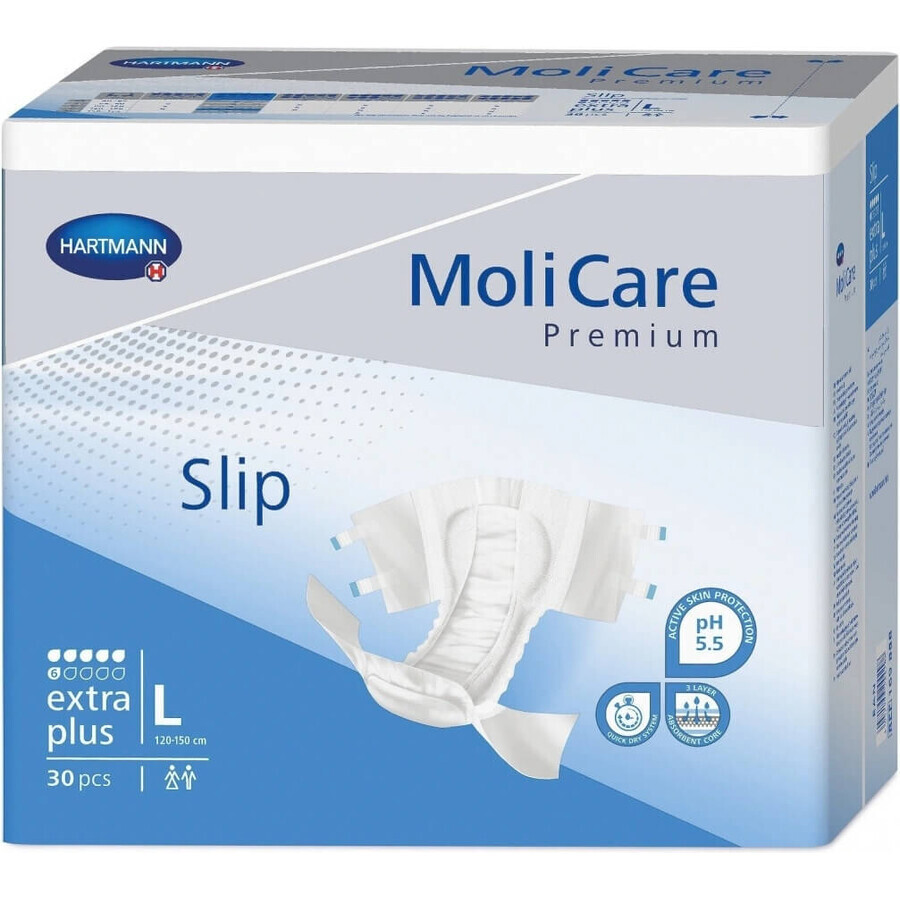 MoliCare Slips extra plus 6 sq. XL 1×14Stück, Inkontinenzslips