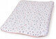 CEBA Waffle Line 50 x 70 Mist Blue Mist Blue Waffle Line Housse de matelas &#224; langer 1&#215;1 pc, taille 50x70 cm