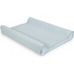 CEBA Waffle Line 50 x 70 Mist Blue Mist Blue Waffle Line Housse de matelas à langer 1×1 pc, taille 50x70 cm