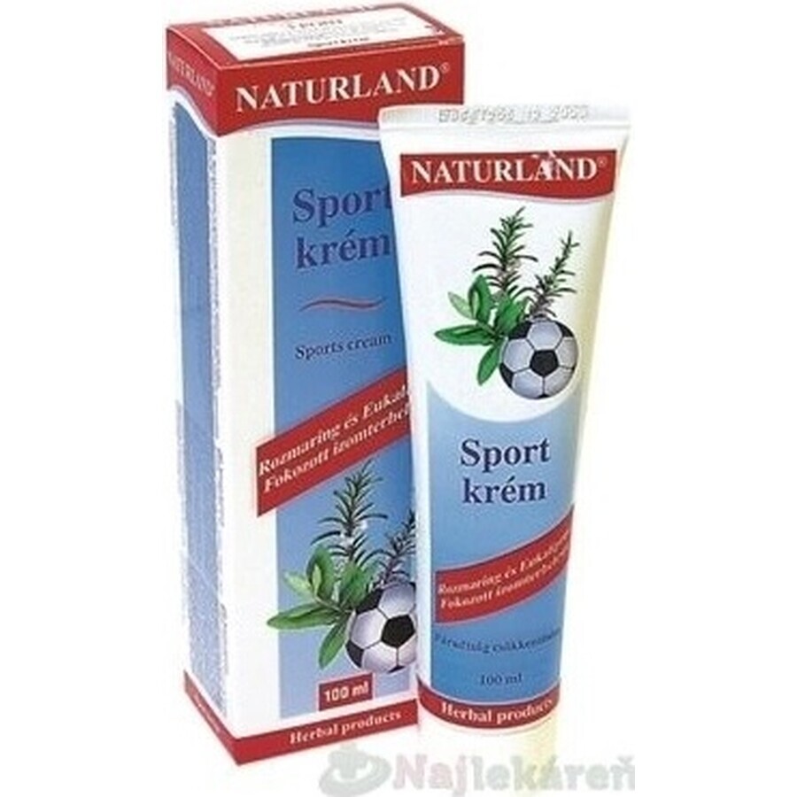 NATURLAND SPORTSMEN CREAM 1×100 ml, crème