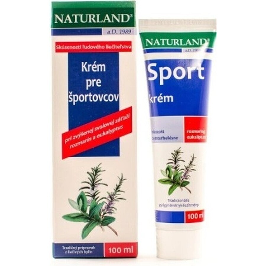 NATURLAND SPORTSMEN CREAM 1×100 ml, crème