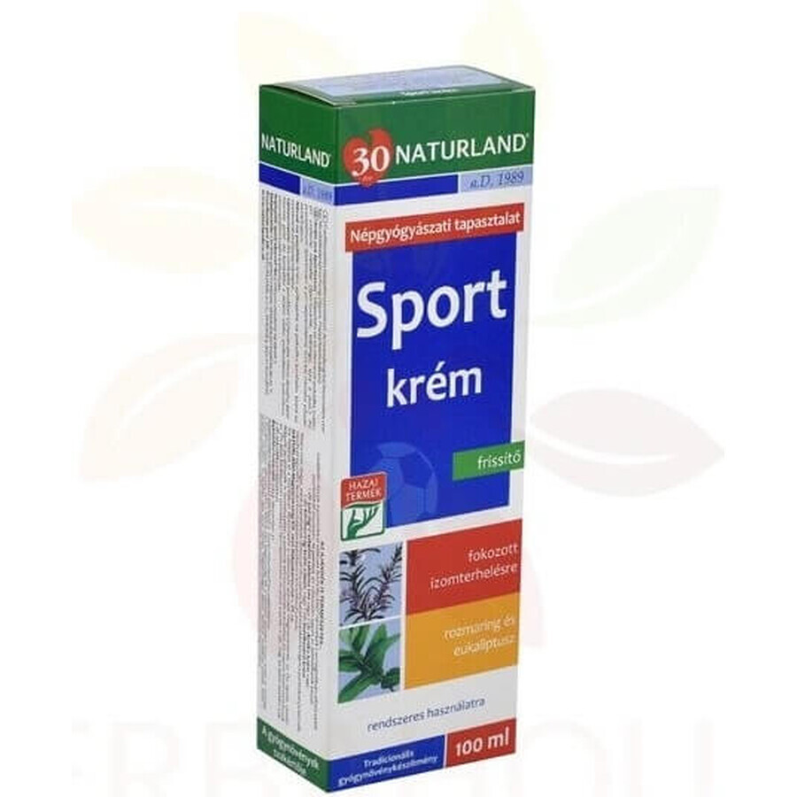 NATURLAND SPORTSMEN CREAM 1×100 ml, crème