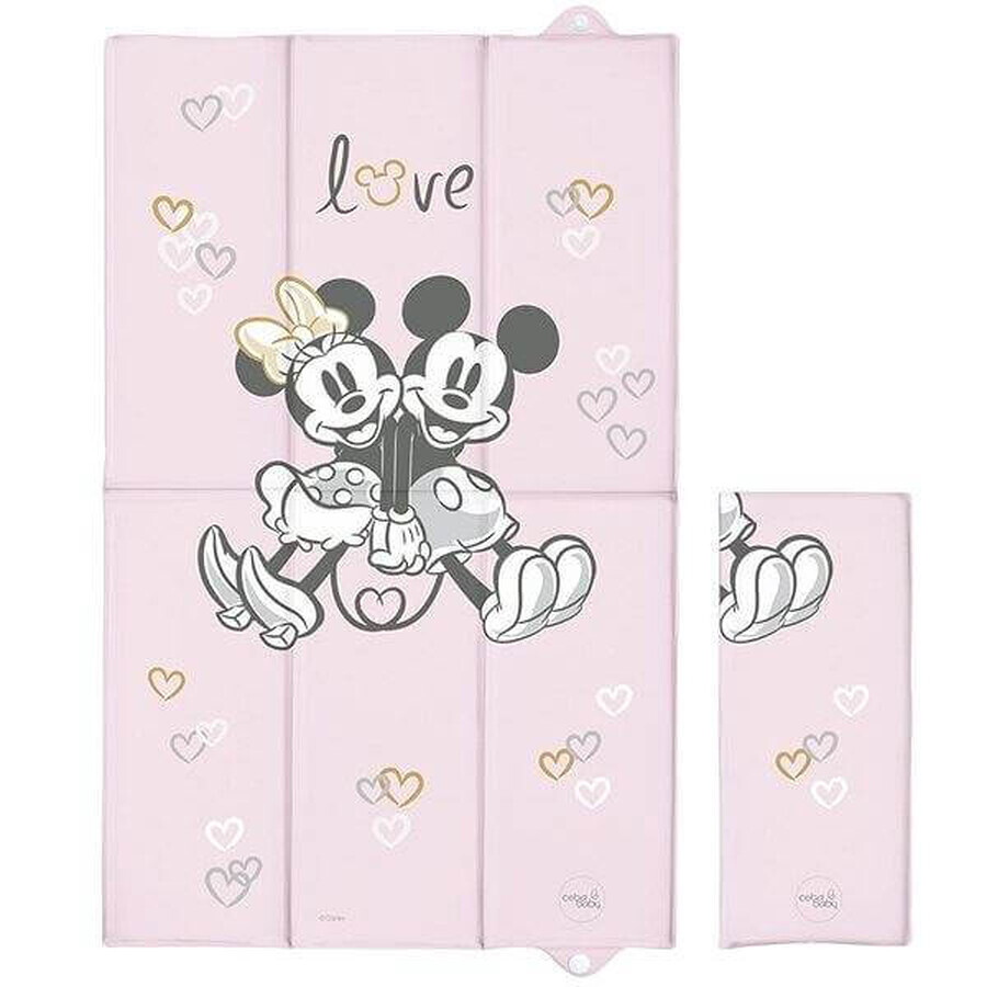 CEBA Tappetino da viaggio (50x80) Disney Minnie & Mickey Rosa 1×1 pz.