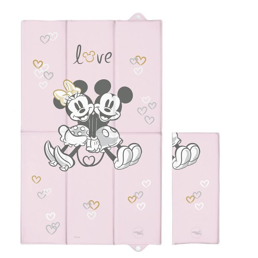 CEBA Tappetino da viaggio (50x80) Disney Minnie & Mickey Rosa 1×1 pz.