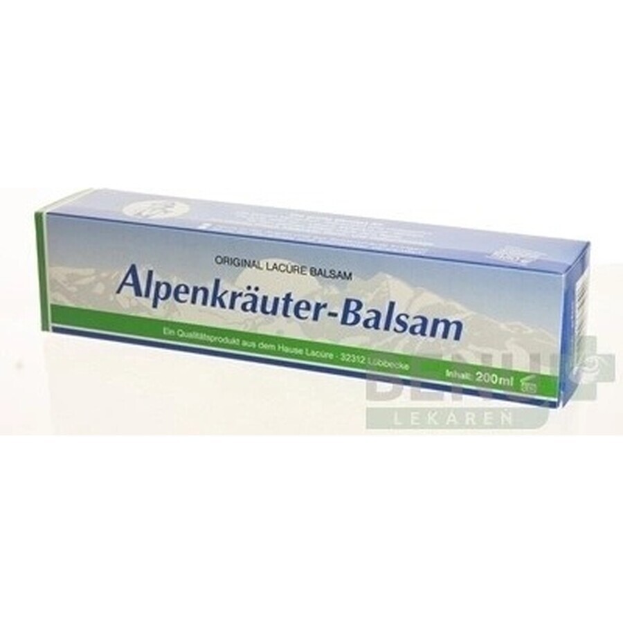 Primavera Alpenkräuter Balsam 1×200 ml, Baume aux herbes des Alpes