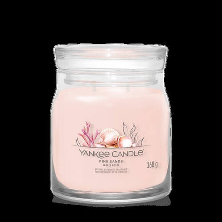 Yankee Candle Pink Sands™ Medium Candle 1×411 g, bougie parfumée