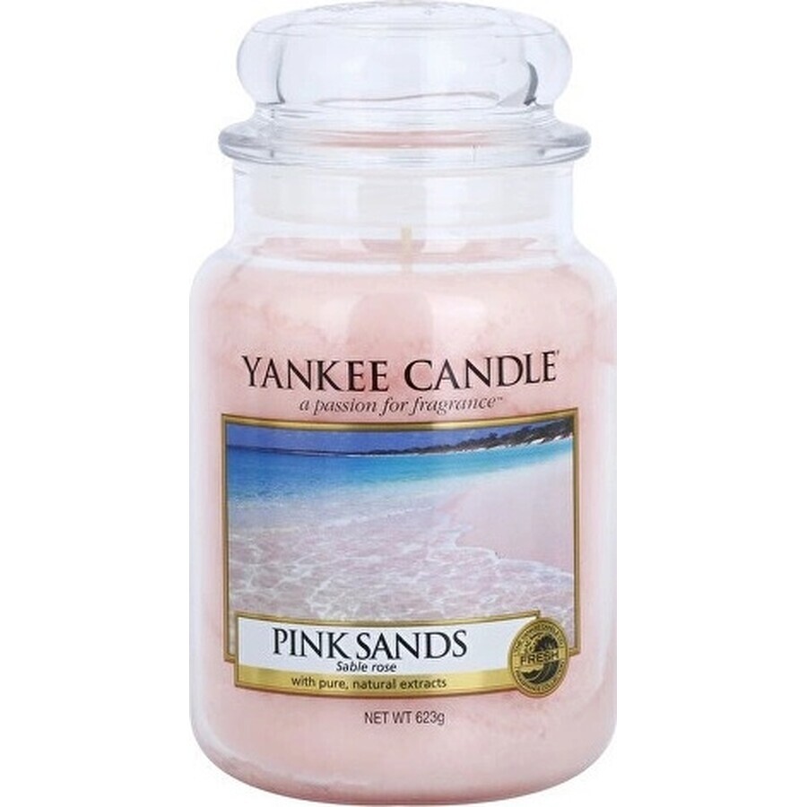 Yankee Candle Pink Sands™ Medium Candle 1×411 g, bougie parfumée