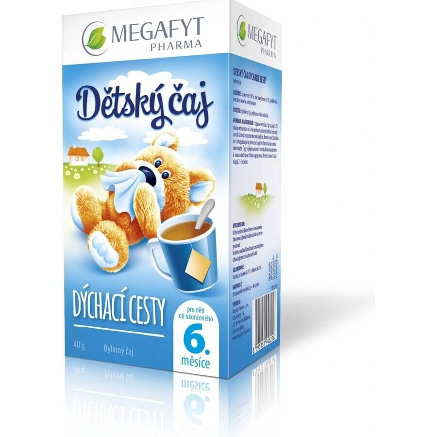 MEGAFYT BREATHING WAYS Baby Tea 1×40 g (20×2 g), tisane