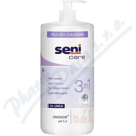 Seni Care Washing Emulsion 3 in 1 3% urea, 1x1000 ml