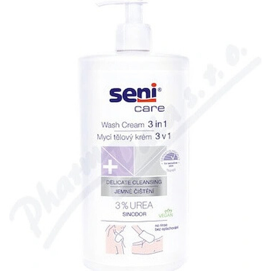 Seni Care Washing Emulsion 3 in 1 3% urea, 1x1000 ml