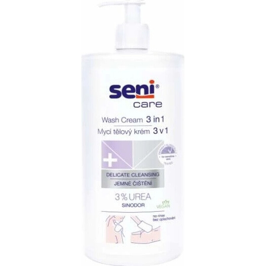 Seni Care Washing Emulsion 3 in 1 3% urea, 1x1000 ml