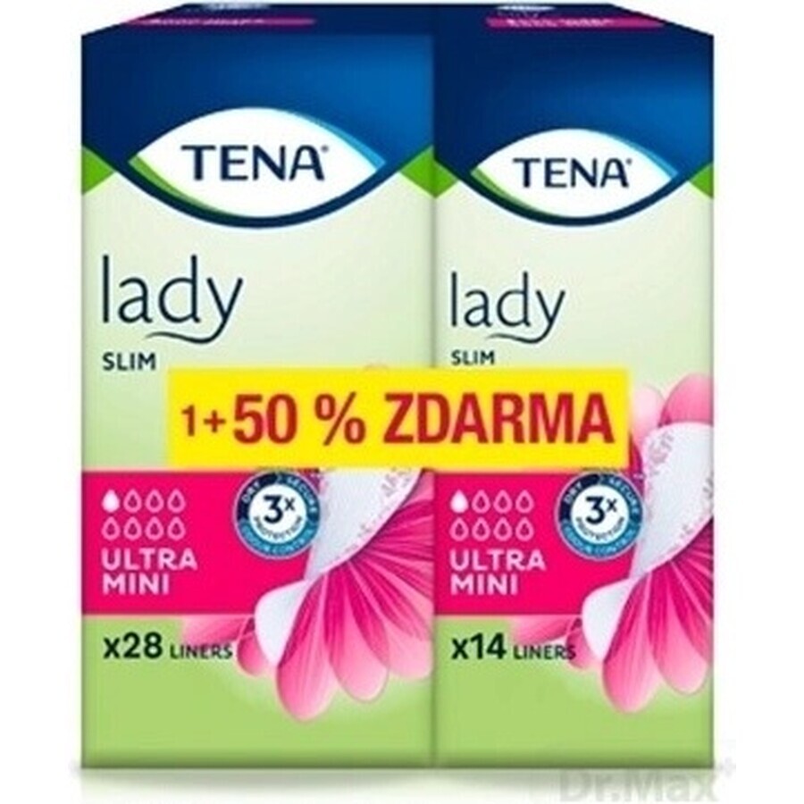 TENA Lady Slim Ultra Mini 1×42 pezzi, assorbenti igienici per incontinenza