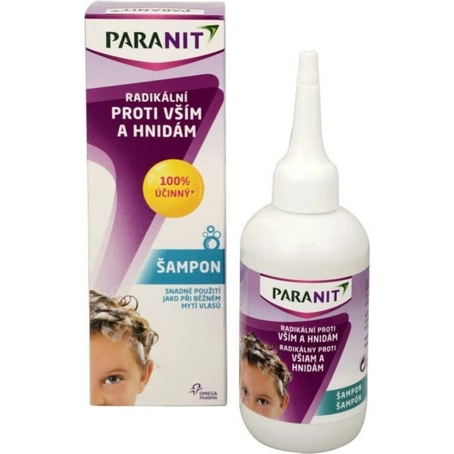 PARANIT Radical contre les poux et les cloportes 1×100 ml, préparation contre les poux