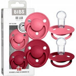 BIBS De Lux corail/rubis 1×2 pcs, taille unique