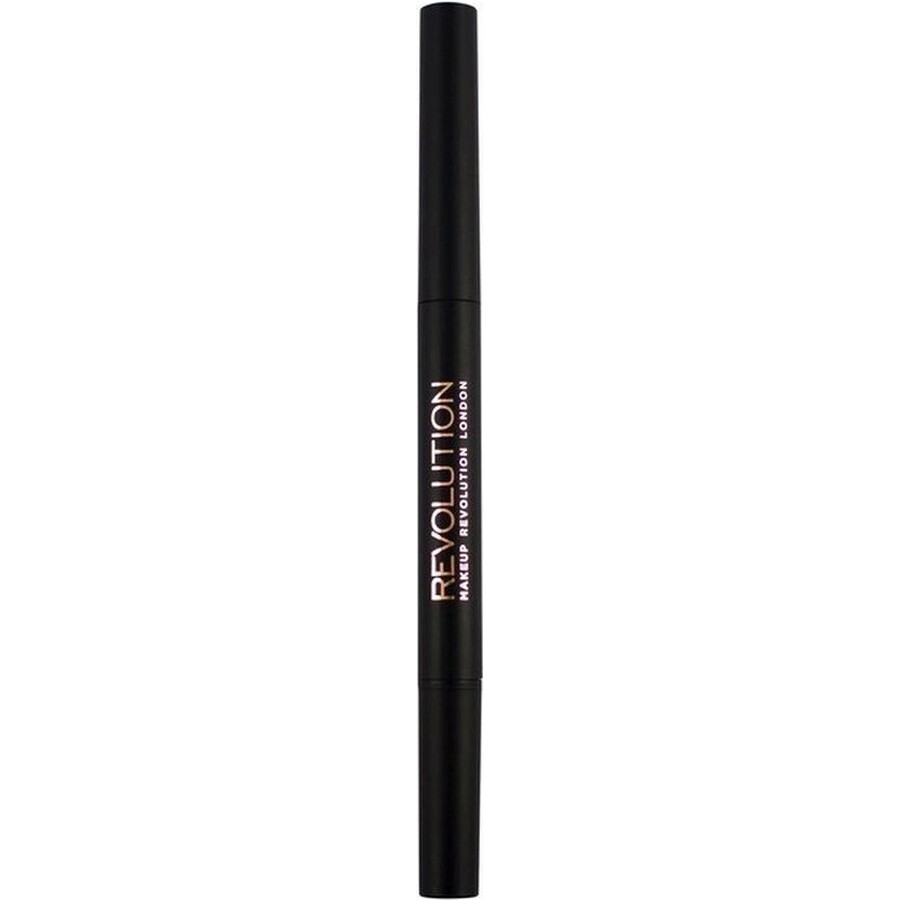 Revolution Duo Medium Brown Eyebrow Pencil 1×1 pc