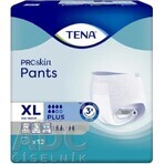 TENA PANTS PLUS EXTRA LARGE 1×12 pezzi, mutandine assorbenti elastiche, assorbimento 1440 ml, circonferenza fianchi 120-160 cm