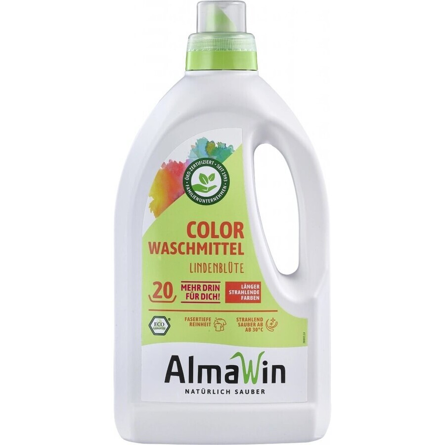 ALMAWIN Detergente Líquido COLOR 1,5 l - económico 1×1500 ml