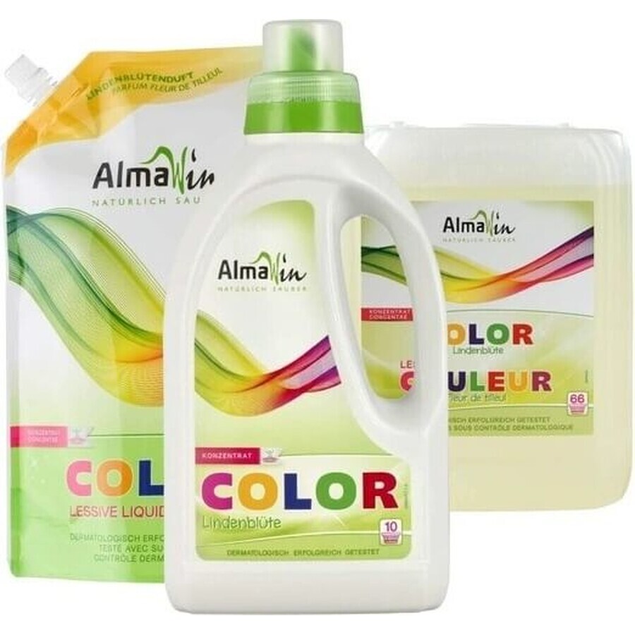 ALMAWIN Detergente Líquido COLOR 1,5 l - económico 1×1500 ml