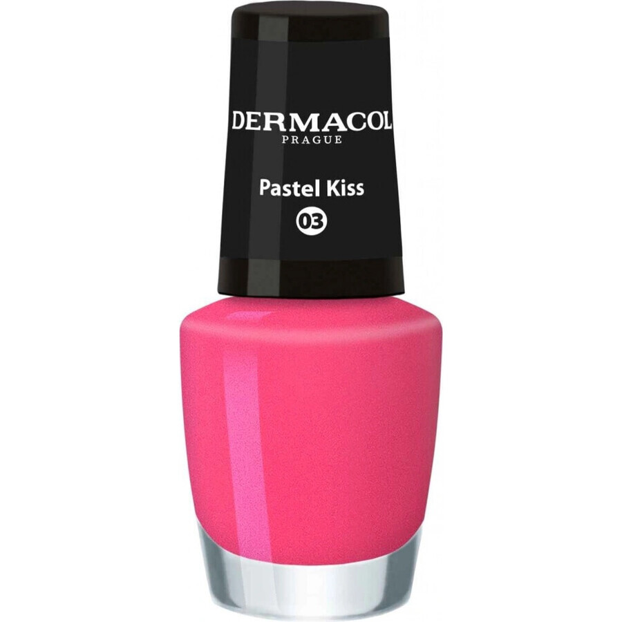 Dermacol Mini Pastel Kiss nagellak nr.03 1×5 ml nagellak