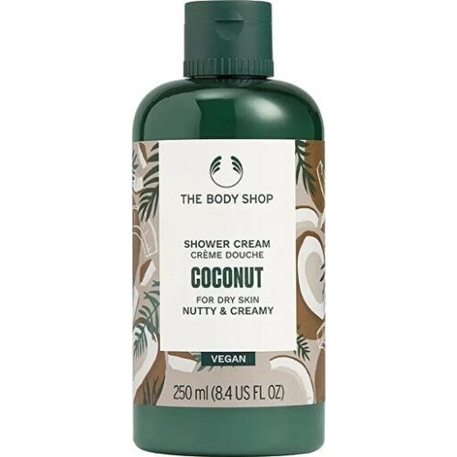 The Body Shop Crème de douche à la noix de coco 1×250 ml, crème de douche