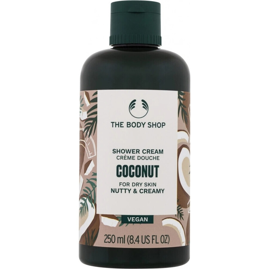 The Body Shop Crème de douche à la noix de coco 1×250 ml, crème de douche