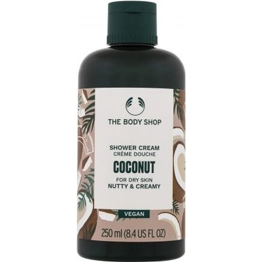 The Body Shop Crème de douche à la noix de coco 1×250 ml, crème de douche