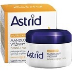 ASTRID ALMOND crème nourrissante de jour et de nuit pour peaux sèches et très sèches 50 ml 1×50 ml, crème pour les mains