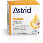 ASTRID ALMOND crème nourrissante de jour et de nuit pour peaux sèches et très sèches 50 ml 1×50 ml, crème pour les mains