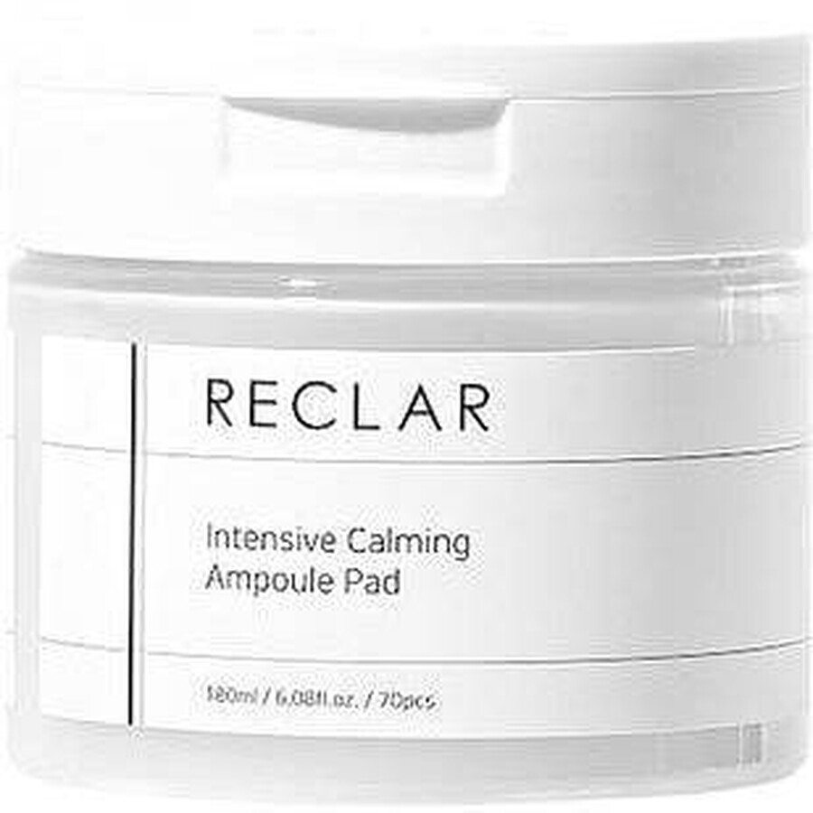 Reclar Calming Ampoule Pads 1×70 pcs, tampons pour le visage