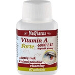 MedPharma Vitamine A 6000 UI Forte 1×67 cps, complément alimentaire