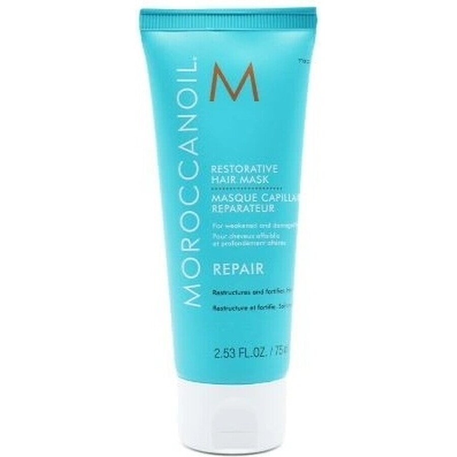 Moroccanoil Masque régénérant pour cheveux abîmés pour femmes 1×75 ml, masque pour cheveux abîmés