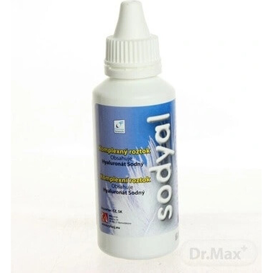 OMISAN Sodyal Solution pour lentilles de contact 1×50 ml, pour tous les types de lentilles de contact