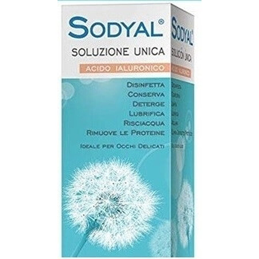 OMISAN Sodyal Solution pour lentilles de contact 1×50 ml, pour tous les types de lentilles de contact