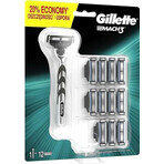 Gillette Mach3 Special Pack Radea + 12nh 1×1 pc