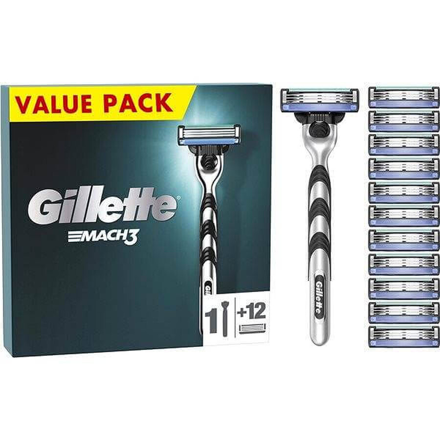 Gillette Mach3 Special Pack Radea + 12nh 1×1 pc