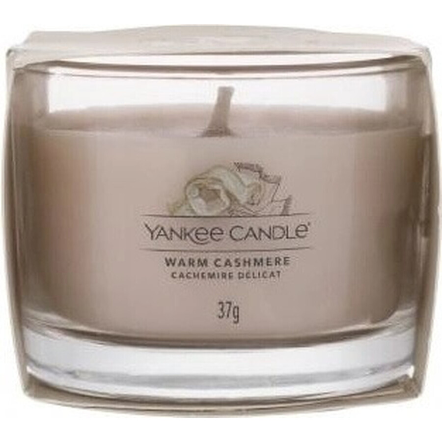 Yankee Candle - Lumânare votivă în sticlă Warm Cashmere 1×37g, lumânare parfumată