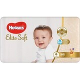 HUGGIES Elite Soft 4 Couches 33 pcs 1×1 pcs