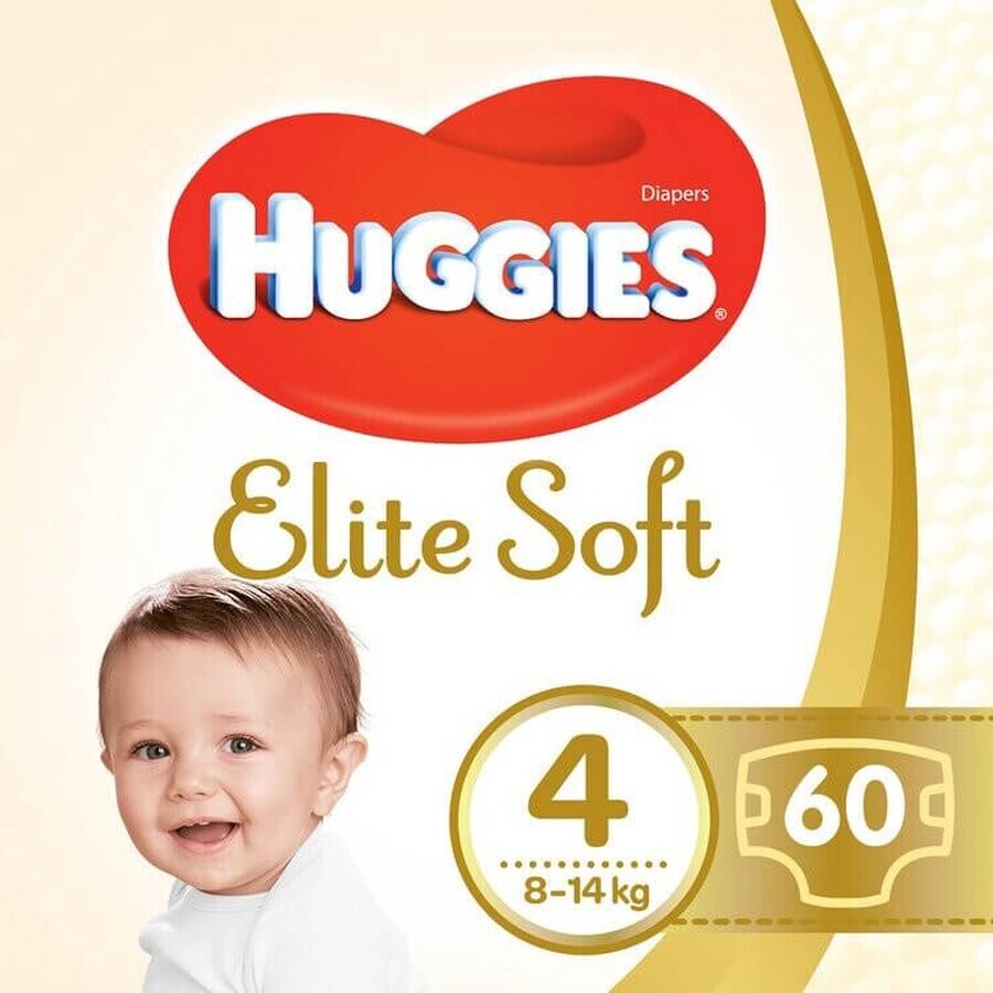 HUGGIES Elite Soft 4 Pannolini 33 pz. 1×1 pz.