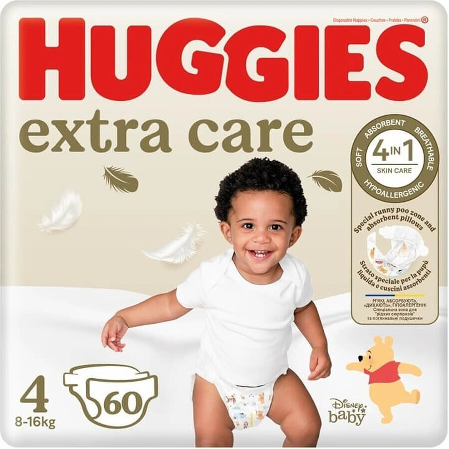 HUGGIES Elite Soft 4 Pannolini 33 pz. 1×1 pz.