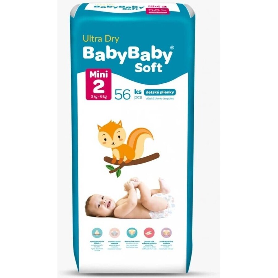 HUGGIES Ultra Comfort Jumbo 3 56 Stück 1×1 Stück