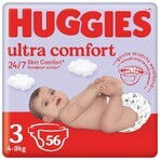 HUGGIES Ultra Comfort Jumbo 3 56 Stück 1×1 Stück