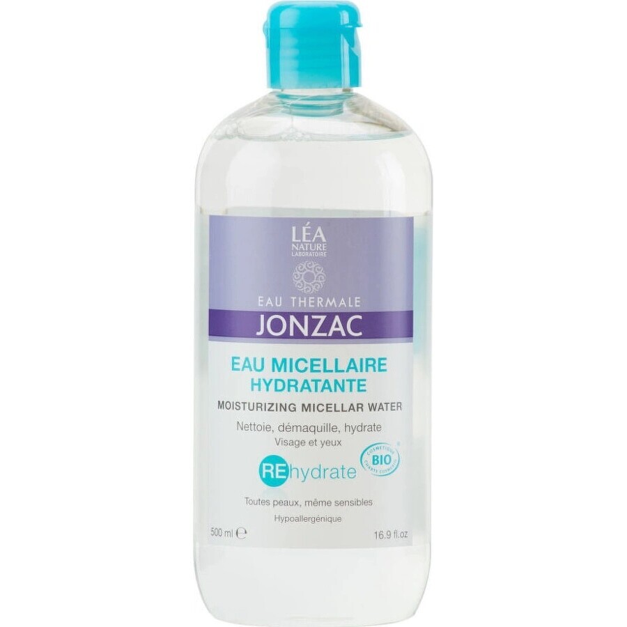 JONZAC Rehydrate Hydratant Eau Micellaire BIO 1×500 ml