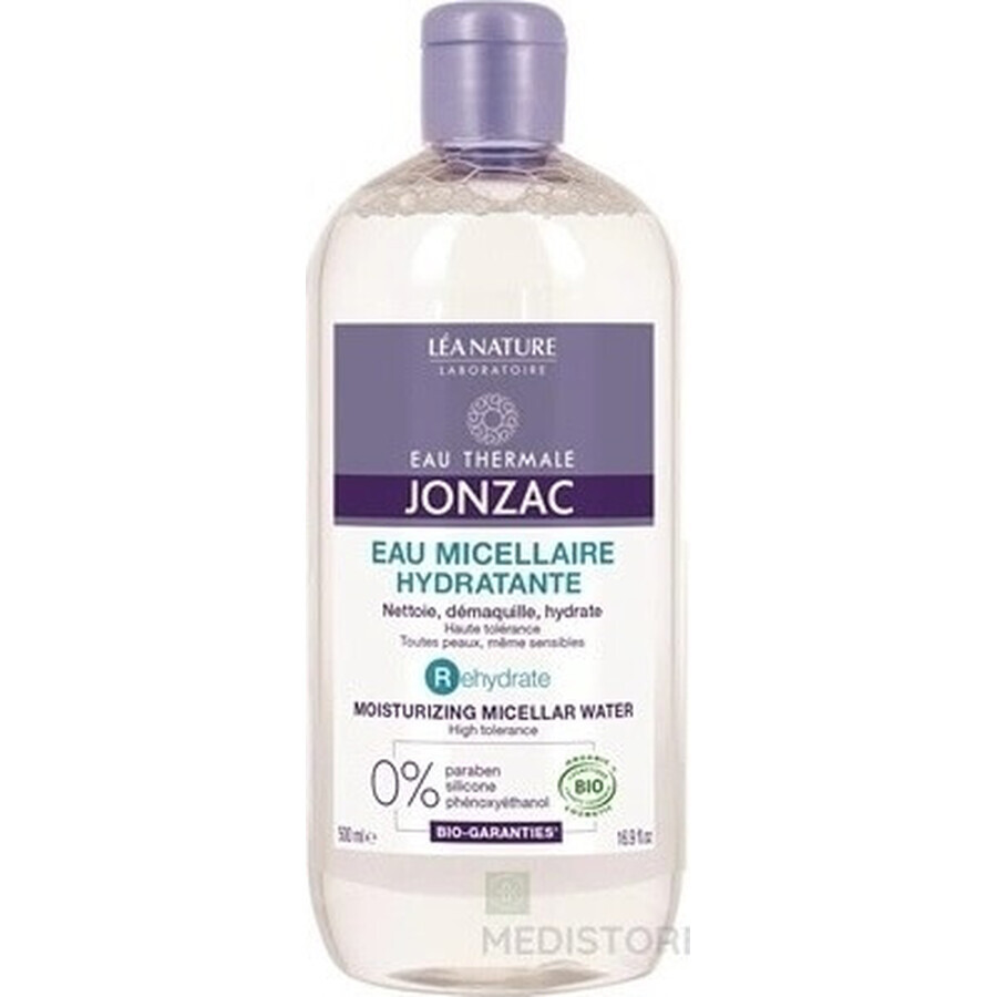 JONZAC Rehydrate Hydratant Eau Micellaire BIO 1×500 ml